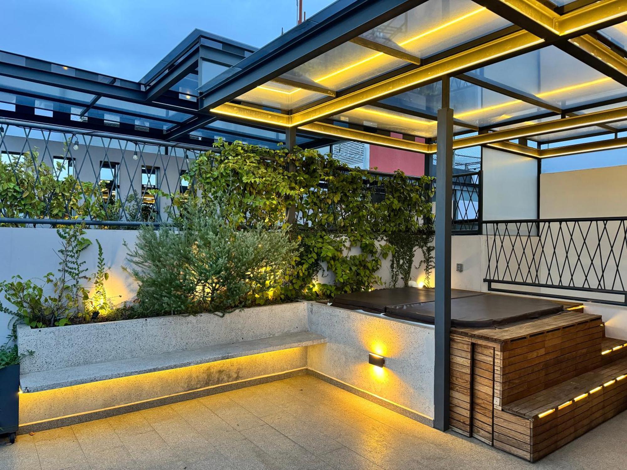 Quarto em Acomodações Particulares Calzolli Penthouse Casa De Huespedes Y Coliving *