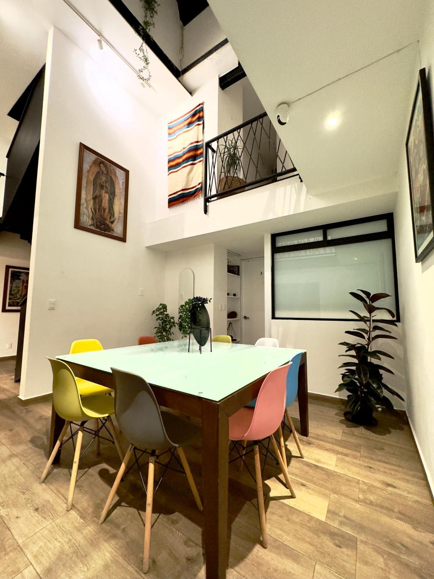 Calzolli Penthouse Casa De Huespedes Y Coliving Quarto em Acomodações Particulares Cidade do México